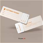 lottery ticket template